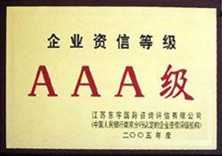 Xếp hạng tín nhiệm doanh nghiệp AAA (2005)