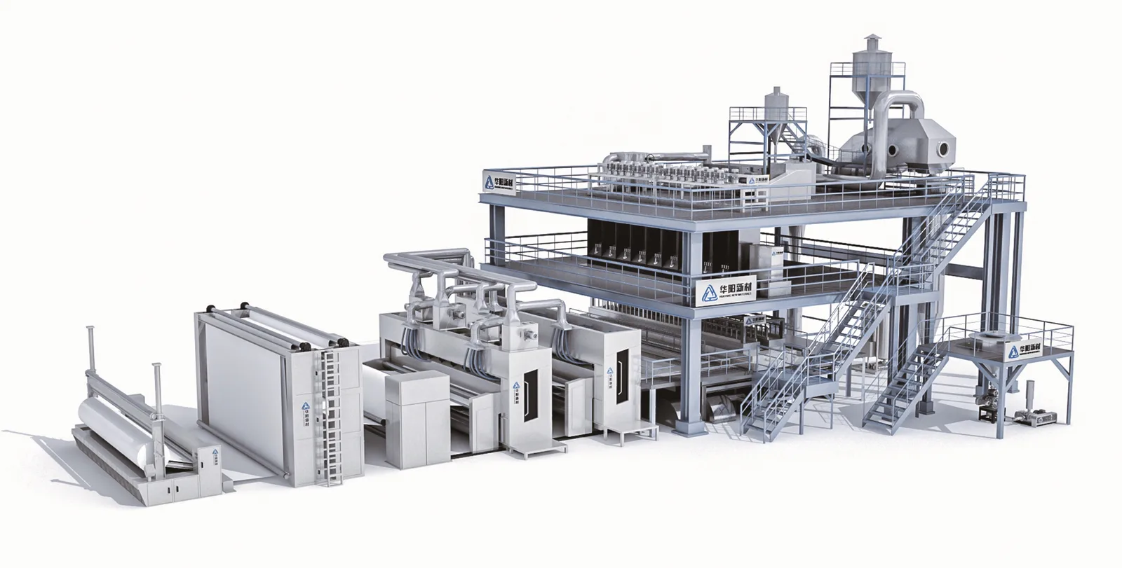 Spunbond production line